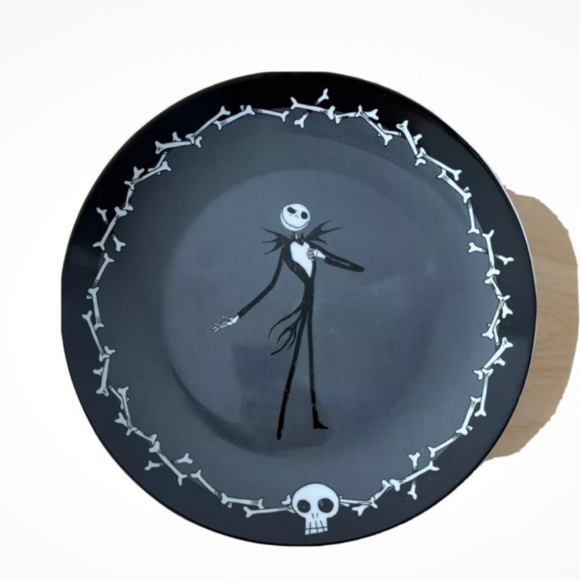 Nightmare Before Christmas Jack Skellington Halloween Dinner Plates Set of 4 New - Picture 2 of 4